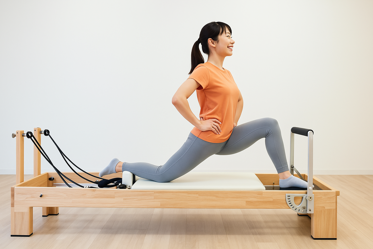 ピラティスの指導風景